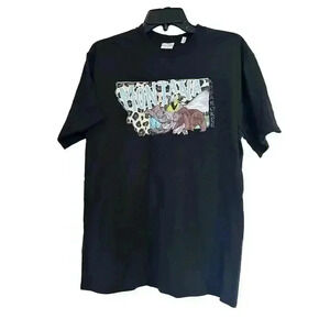 Medium Black Absarokee Montana Tshirt Unisex T-shirt